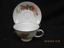 Danbury Mint Wildflowers of America (Rosenthal ) Cup & Saucer - Beebalm