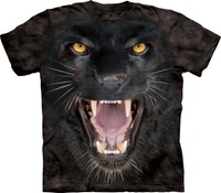 Aggressive Panther T Shirt Adult Unisex The Mountain