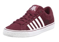 K-Swiss Adcourt LA SDE VNZ Sneaker Wildleder Merlot-white M Gr. 40