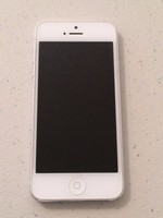 Apple iPhone 5 - 16GB - White & Silver (Unlocked) Great Condition