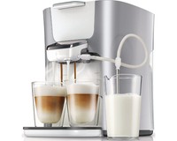 PHILIPS Senseo Latte Duo HD7857/20, Padmaschine, Silber