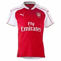 Puma Arsenal London Trikot Heim 2015/2016 Kinder weiß-rot-gold NEU 65336