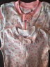 Hanna Andersson Organic Cotton Sleepers Two Pink & White Prints 80 18-24 Months
