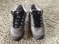 K-Swiss Rinzler Herren Schuhe Sneaker 43 Leder grau 