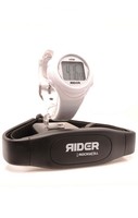 ROCKWELL Sport Funktions Uhr/ Herzfrequenzmesser/ Puls Uhr RIDER FIT RFT101 weiß