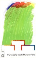 Olympische Spiele 1972 München LIMITIERT 4000 Kunst-Motiv Plakat Richard Smith
