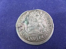 1680 Hungary Silver 15 Kreuzer - Leopold I. - Km #175