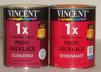Profi Deck-Lack 250 - 2000ml versch Farben glänzend o. seidenmatt 7,96-6,50€/L
