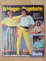 QUELLE-KATALOG  Schlager- Angebot Versandhaus Sonderkatalog International // A61