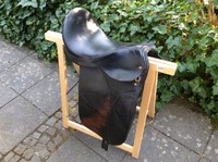 Dressursattel Sattel Reitsattel schwarz gebraucht guter Zustand