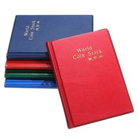 120 Zelle Münzenalbum Münzenhülle Münzsammlung Münzen Alben Buch Sammelalbum 