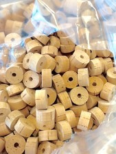 Cork Rings Flor Grade, 1" x 1/2" x1/4" Hole , 30 Rings, Save!