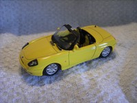 Fiat Barcetta-gelb-OVP-1:43,Maxi Car 