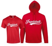T-Shirt / Kapuzensweat Ingolstadt, Ultra Hoodie, Kapu, Trikot, Shirt, Sweat
