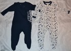 Dallas Cowboys Officially Licensed Set of 2 Infant Coverall Size 6/9 Months
