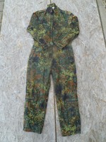 Orig. Bundeswehr Panzerkombi Gr.48 Bw Gr.12 TOP Pz Kombi Overall flecktarn X2