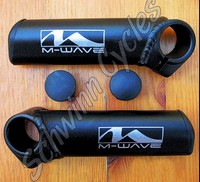 Bar-Ends Barends Lenkerhörnchen Lenkerhörner Lenkerzusatzgriffe schwarz