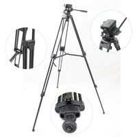 DynaSun ST650 Videostativ Fluidneiger Foto Video Stativ Fluid-Stativkopf Neiger