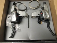 Shimano XT Schalt-/Bremshebelkombination ST-M760, 9-fach, Dual Control, neu