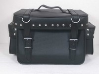 Sissybar Tasche Motorradtasche Leder SB 09 Chopper Cruiser Werkzeugtasche