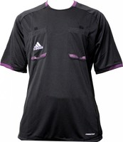 Adidas Herren Schiedsrichter Trikot Referee Kurzarm schwarz