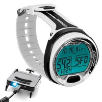 Cressi Tauchcomputer Leonardo Weiß Schwarz + USB Interface 06DE