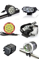 9 LED Fahrrad Scheinwerfer CREE XM-L -T6 10800 Lumen Lampe mit Akku Fahrradlampe
