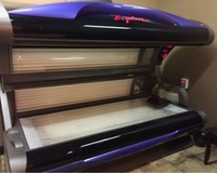 Ergoline 500 Classic softgrey profi Solarium Sonnenbank            Porta de sol 