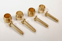 4 Anschluss Dichtung Hydraulik Leitung Scheibenbremse Olive original Shimano