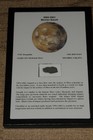 NWA 6963 Martian 2.38 gram thin slice. Beautiful frame ready to display