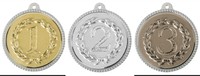50 Stück Medaillen 1. - 3.Platz 3D Ø 58mm inklusive Medaillenband & Beschriftung