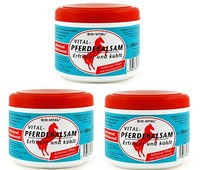 3 x Pferdebalsam Pferdesalbe Salbe Balsam Gel Sportgel Sport 500ml Bio-Vital®