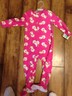 One Piece Pajamas Size 18 Mos. NWT