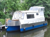  Hausboot, Wohnboot, Motorboot, Kajütboot, Familienboot, Freizeitboot, Sportboot