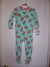 CARTER'S CHILD OF MINE GIRLS FOOT-IN SLEEPER MONKEYS NEW!!!