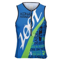 Zoot Ali'i Tri Top/ Tank blau/ grün Special Edition Herren Neu Triathlonladen
