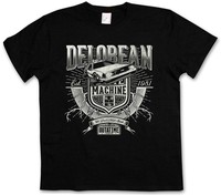 DELOREAN TIME MACHINE T-SHIRT - Back To The Future Shirt Zurück In Die Zukunft