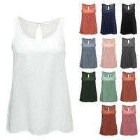 Only Damen Tank Top T- Shirt Bluse Top Shirt Weiß Schwarz Blau 34 36 38 40 42