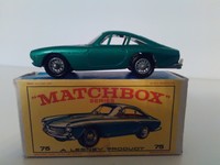 Matchbox Modellauto RW No.75b Ferrari Berlinetta 1965-70 mit OVP E4