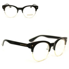 thick black rimmed glasses eBay