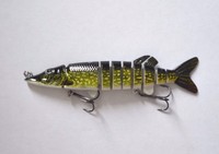 Köder Jerkbait 12,5cm 19,5g Wobbler Hardbait Zander Hecht Barsch