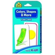 School Zone Publishing Colors Shapes & More Flash Cards (Set of 3)