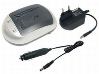 Ladegerät + Kfz-Ladekabel für Hitachi DZ-BX35 DZ-BX35A DZ-BX35E DZ-BX37E