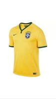 Nike Brasilien Trikot WM 2014 Gr.M Gelb/Grün