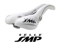 Selle SMP TRK Fahrradsattel Trekkingsattel Tourensattel MTB Damen u. Herren weiß