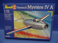 1/72 Revell(Ex-Matchbox): Dassault Mystere IV A (2 Decal-Optionen.)