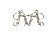 Ikonic Saddlery Pelham 9837 einfach gebrochen