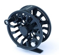 GRAUVELL TEKLON FLIEGENROLLE ALUMINIUM #4/7 MEHRSCHEIBENBREMSE NEU