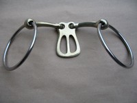 Gebiss doppelt gebrochen Größe 14,5 cm Löffelgebiss Einzelstück No.114