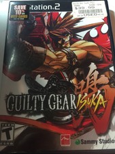Guilty Gear Isuka (Playstation 2, PS2) Complete CIB Black Label BL